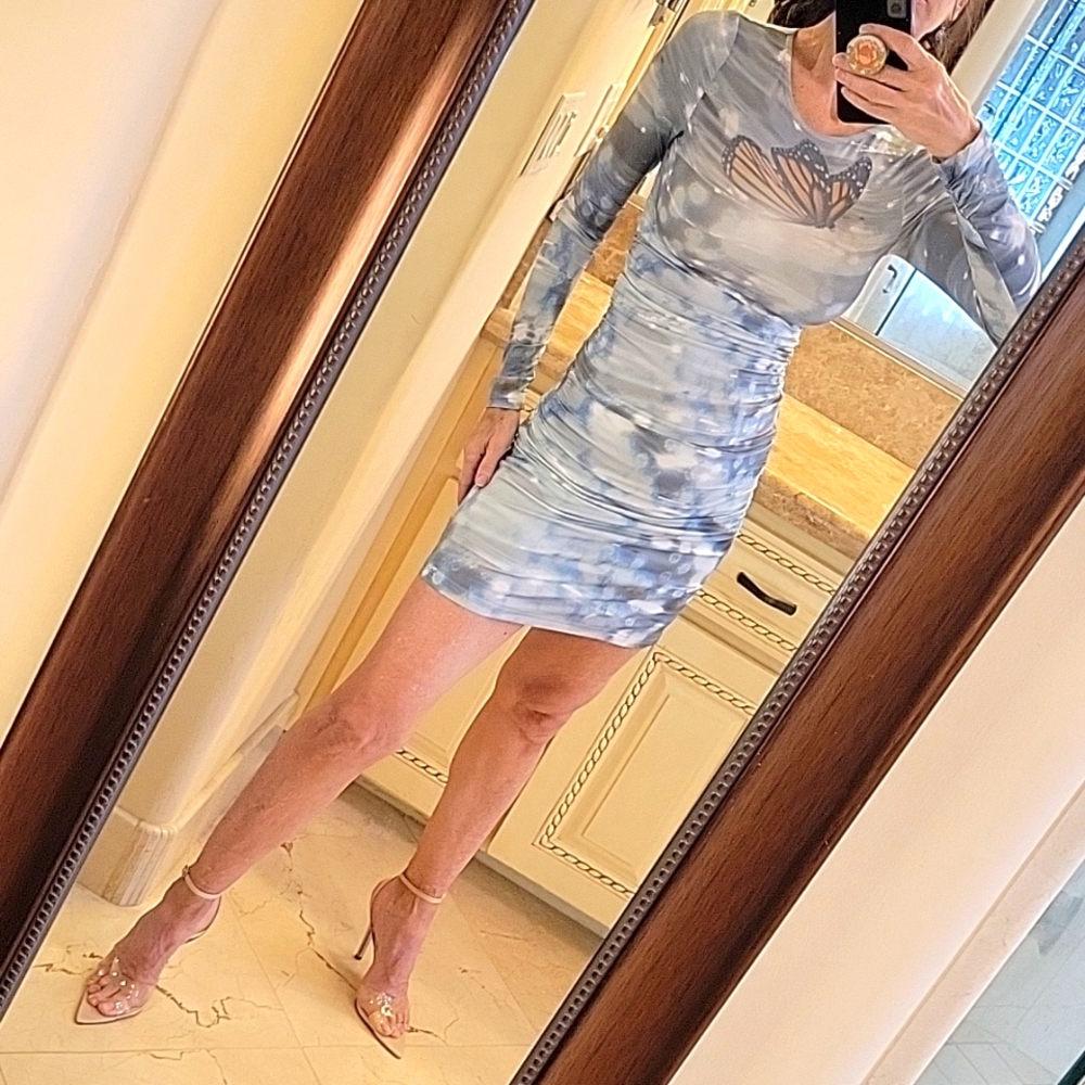 Tiger Mist Nandi Water Print Top & Matching Skirt, XS - Picture 12 of 16